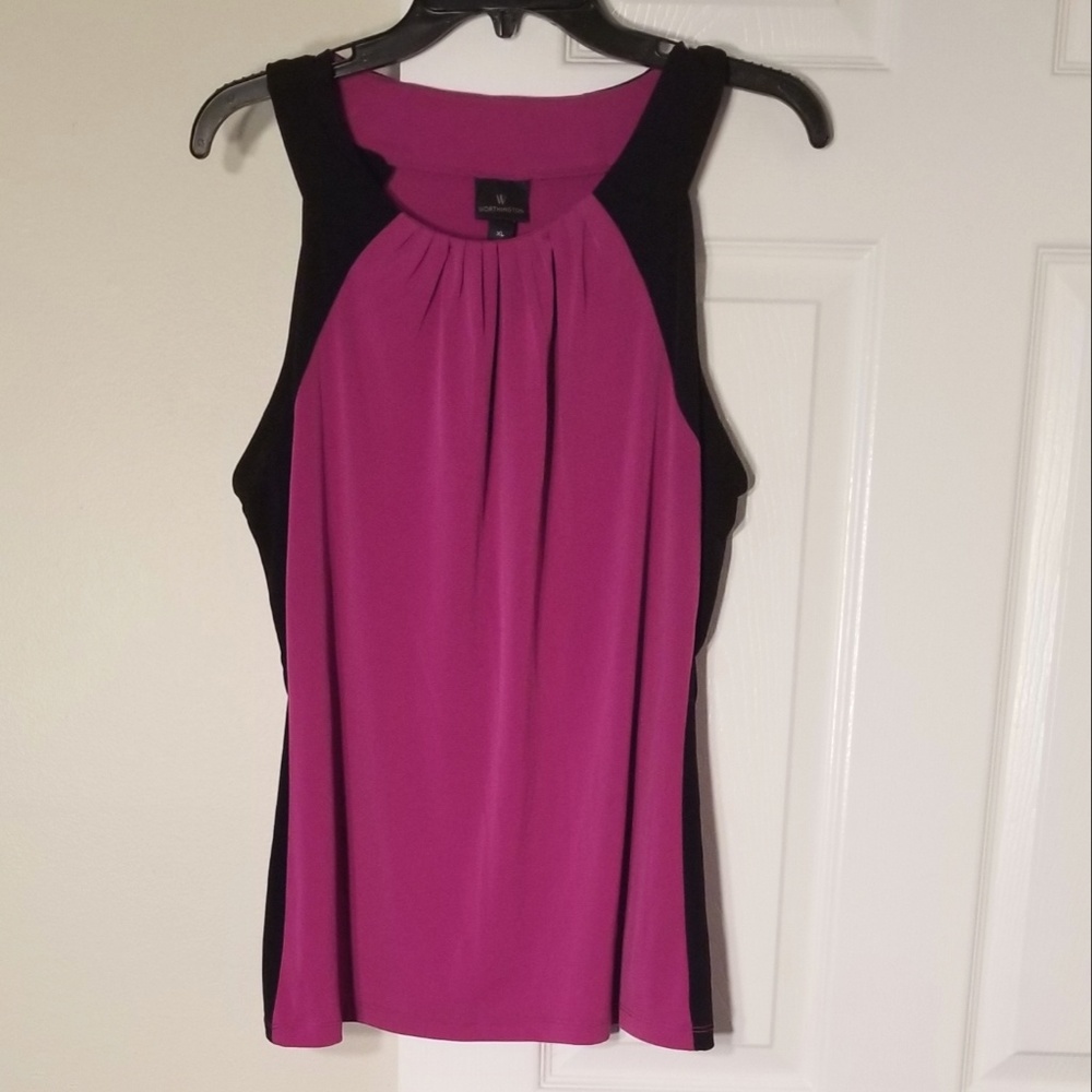 Tropical pencil skirt with sleeveless top - Picture 6 of 6